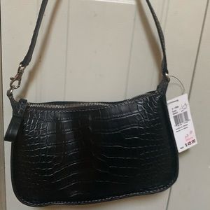 NWT Jones Accessory Bag Crocodile Pattern
